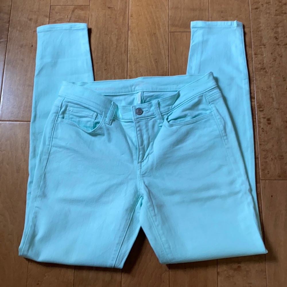 Ann Taylor Loft Pastel Skinny Jeans Womens Sz 28/6